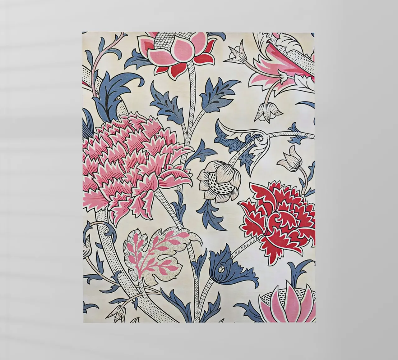 William Morris Cray Pattern pellicola backlit da Top Art