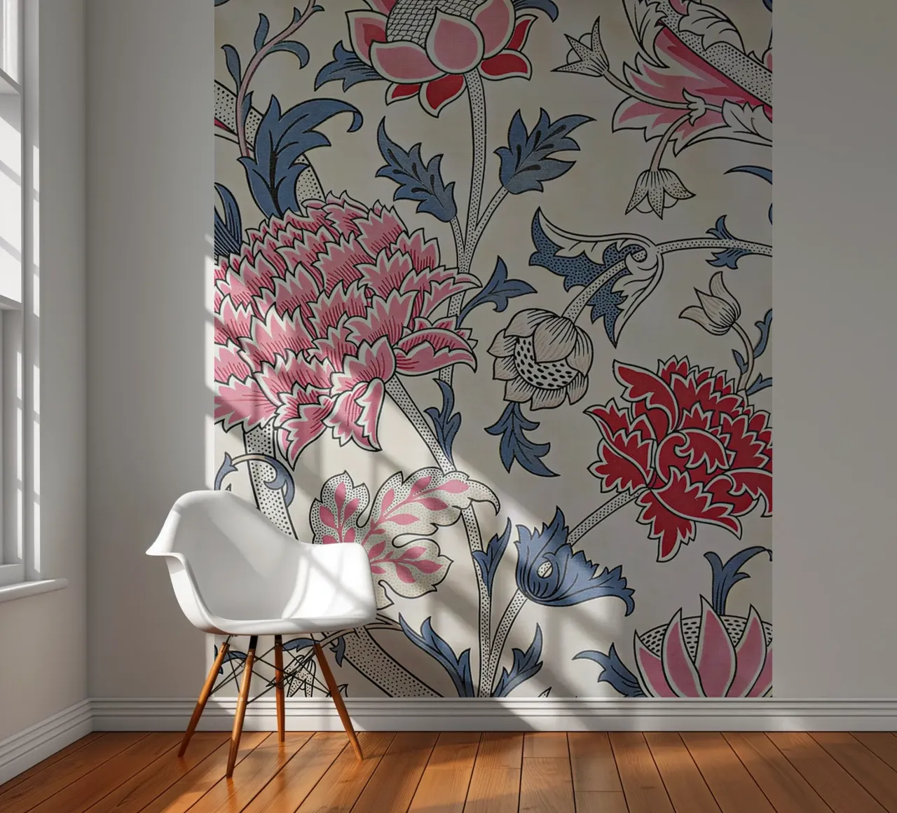 William Morris Cray Pattern fotobehang van Top Art