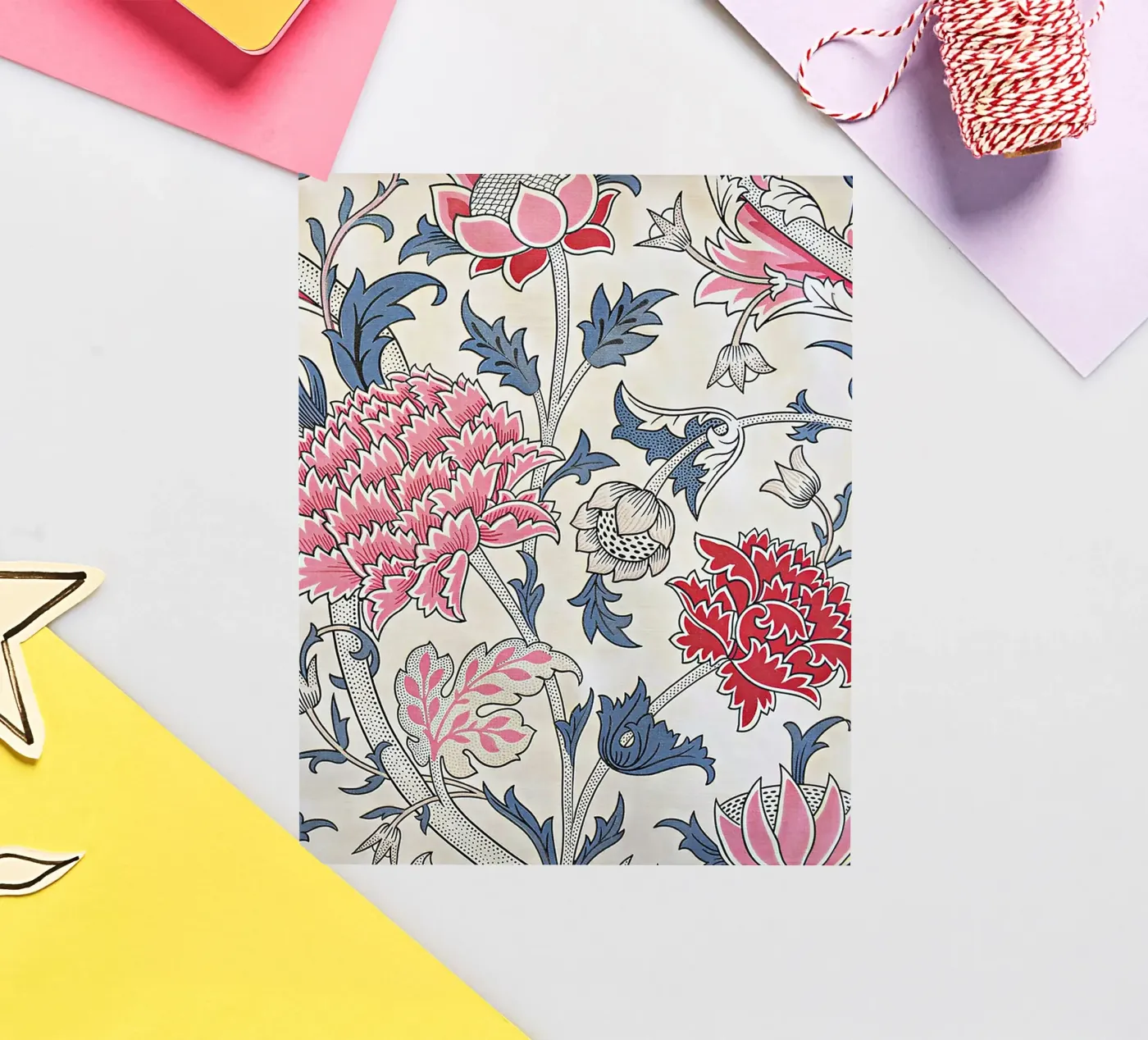 William Morris Cray Pattern sticker van Top Art