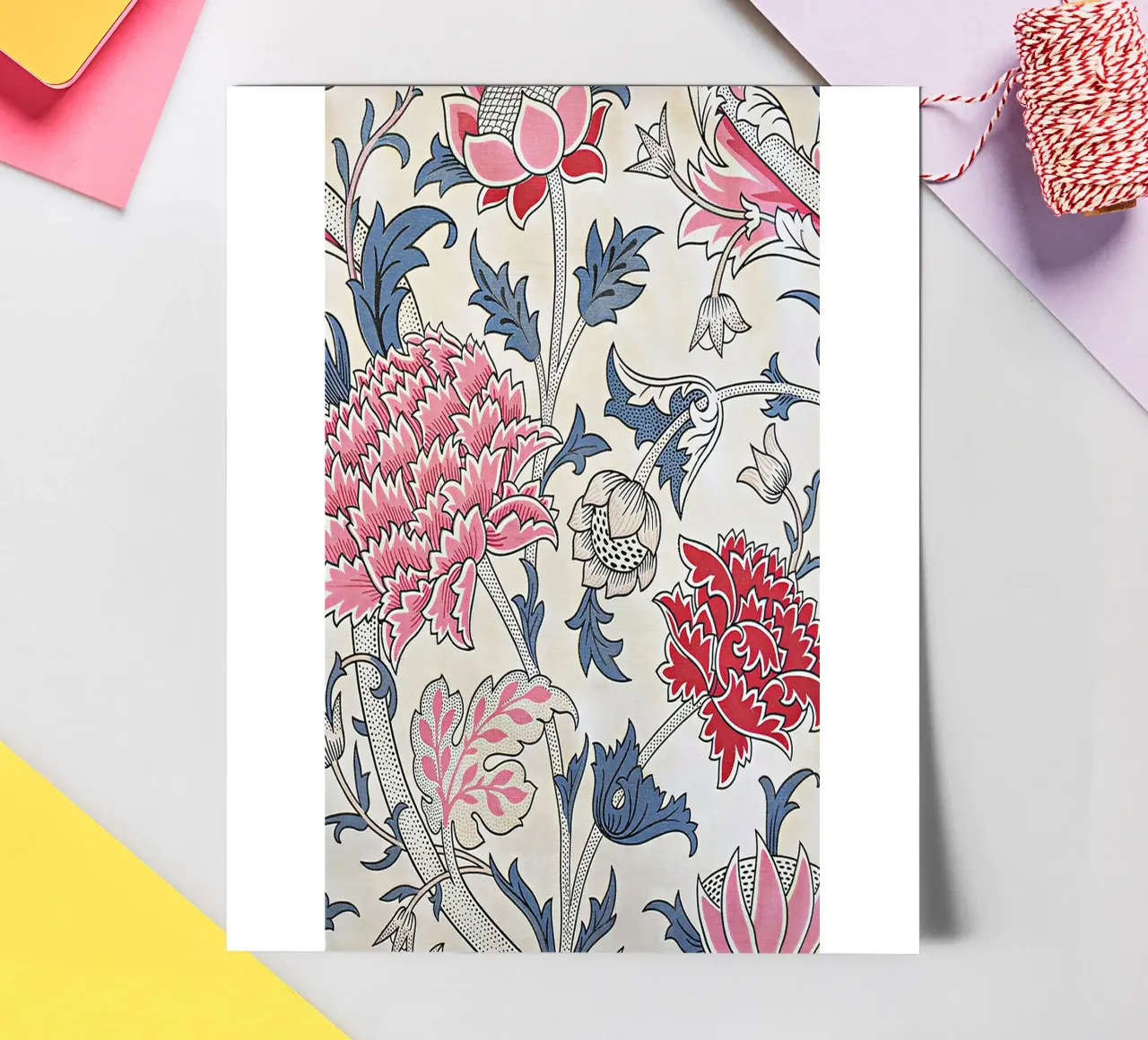 William Morris Cray Pattern sticker sheet by Top Art
