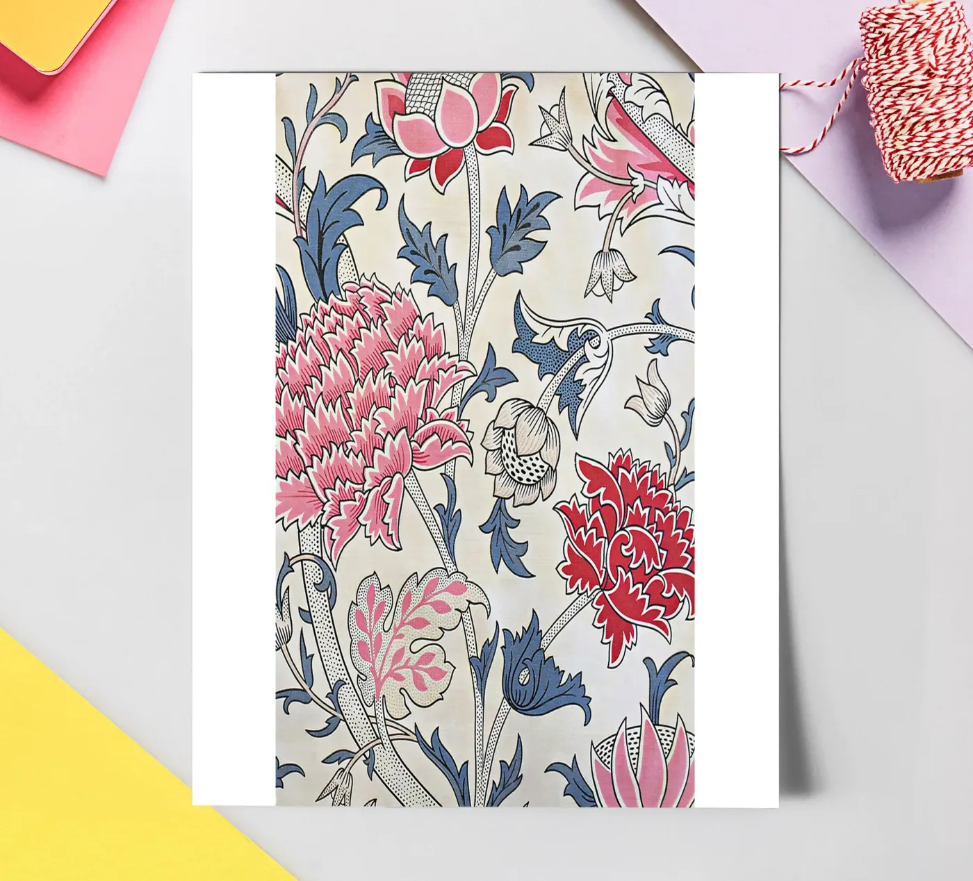 William Morris Cray Pattern sticker sheet by Top Art