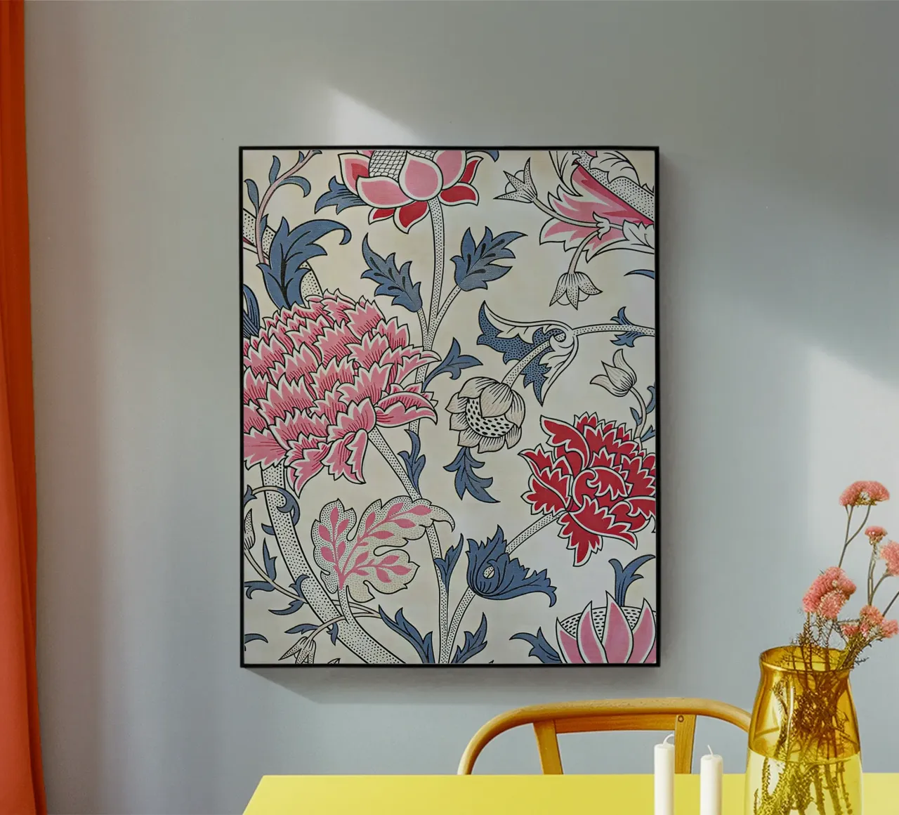 William Morris Cray Pattern plexiglass da Top Art