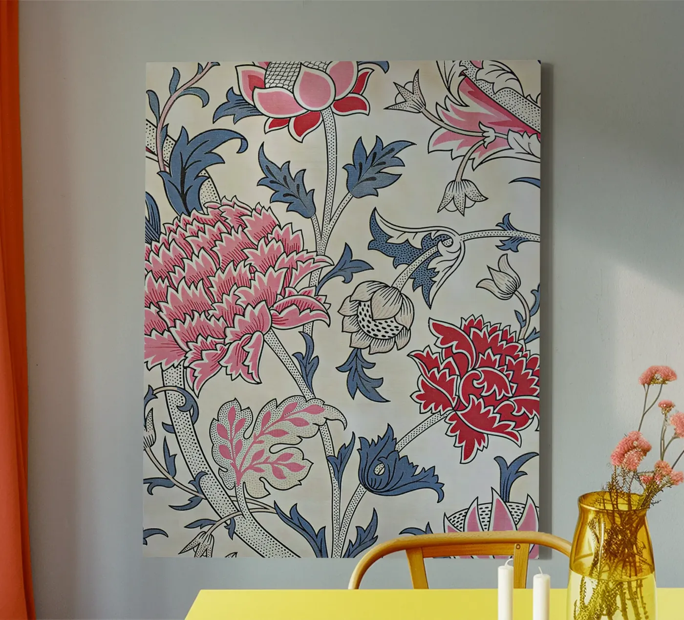 William Morris Cray Pattern canvas by Top Art