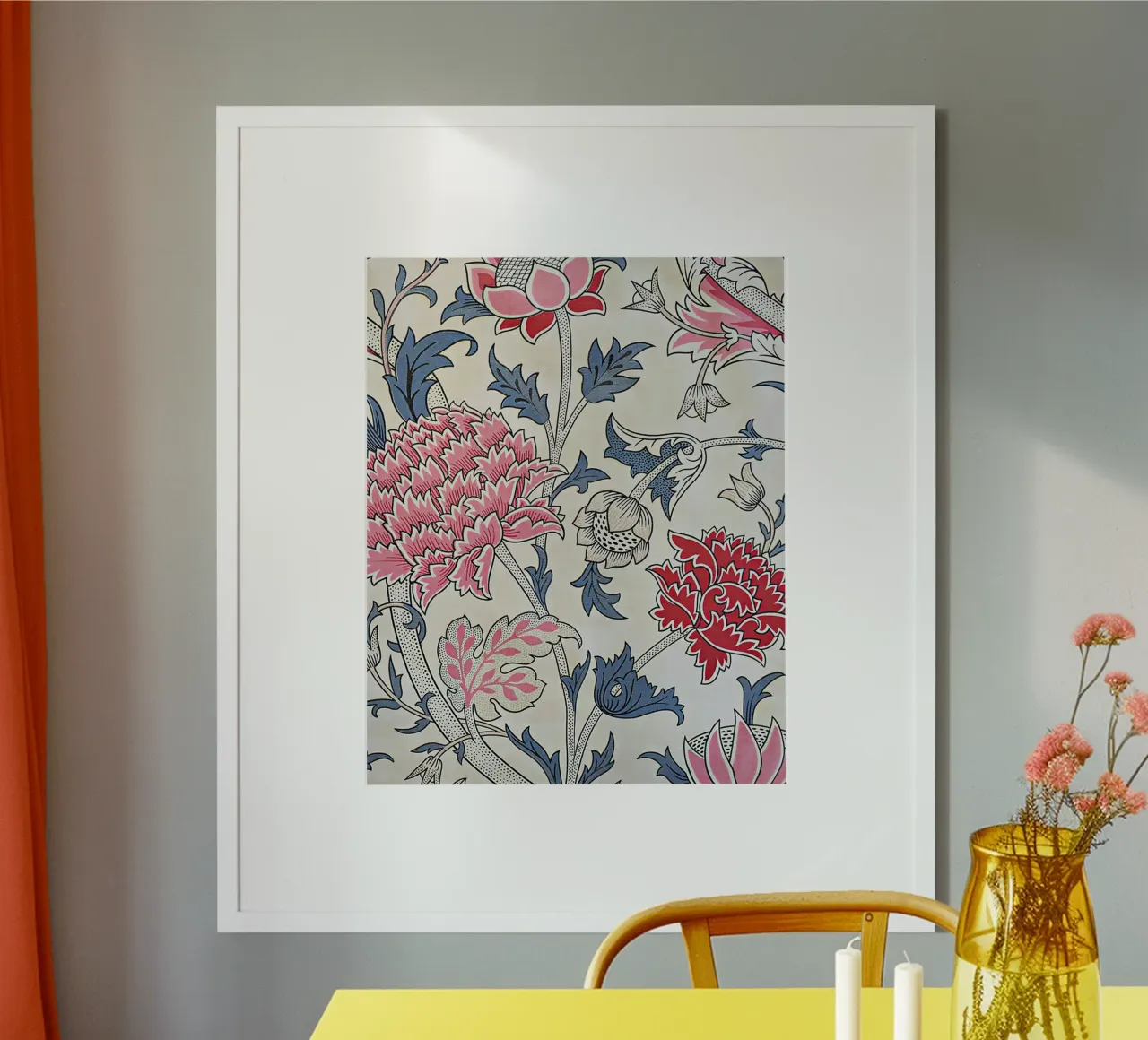 William Morris Cray Pattern poster van Top Art