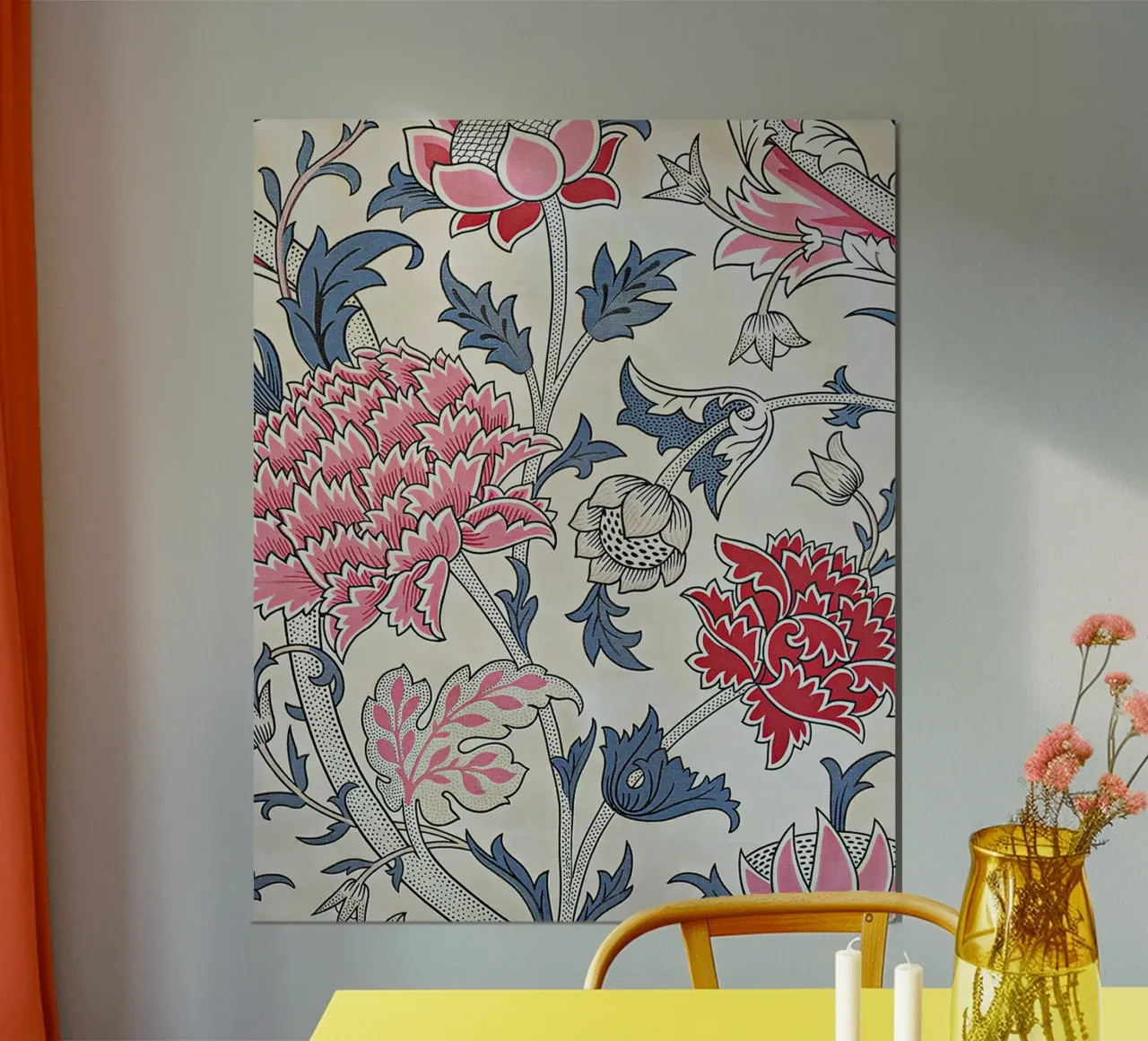 William Morris Cray Pattern poster van Top Art