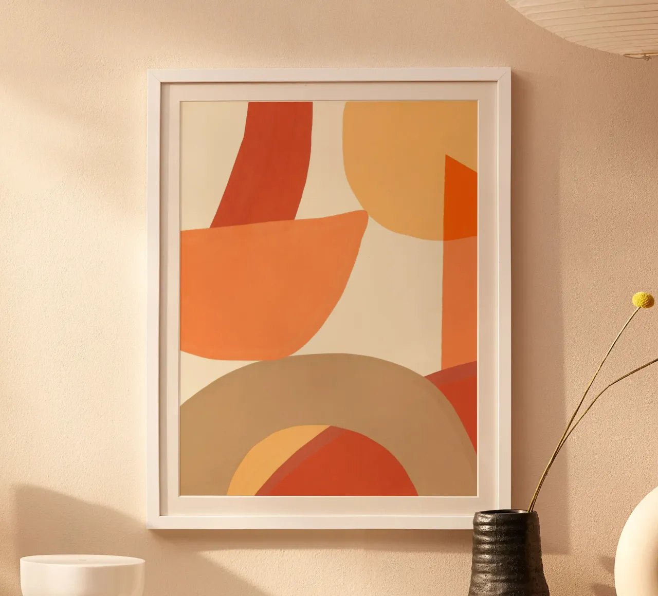 Forme moderne e calde poster da LeaDArt