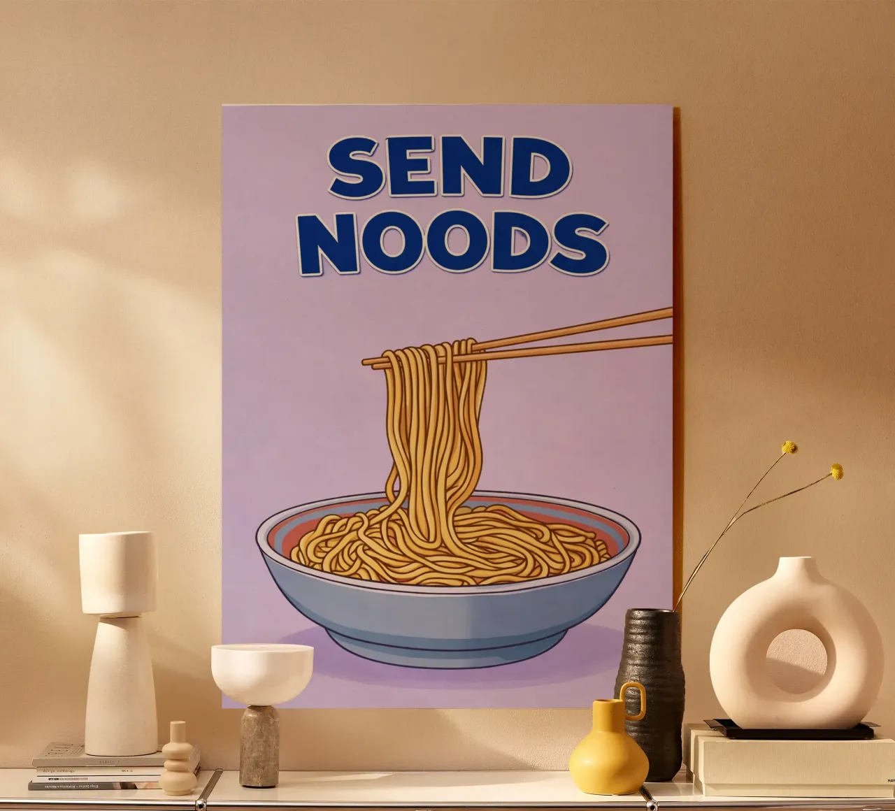 send noods Acryl-Glas von cepeducks