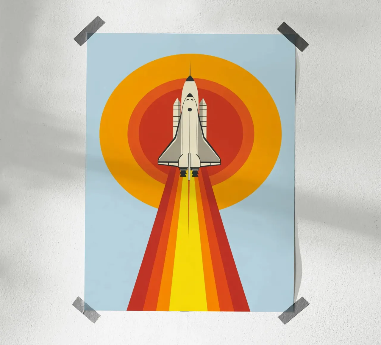 ruimteschip poster van cepeducks