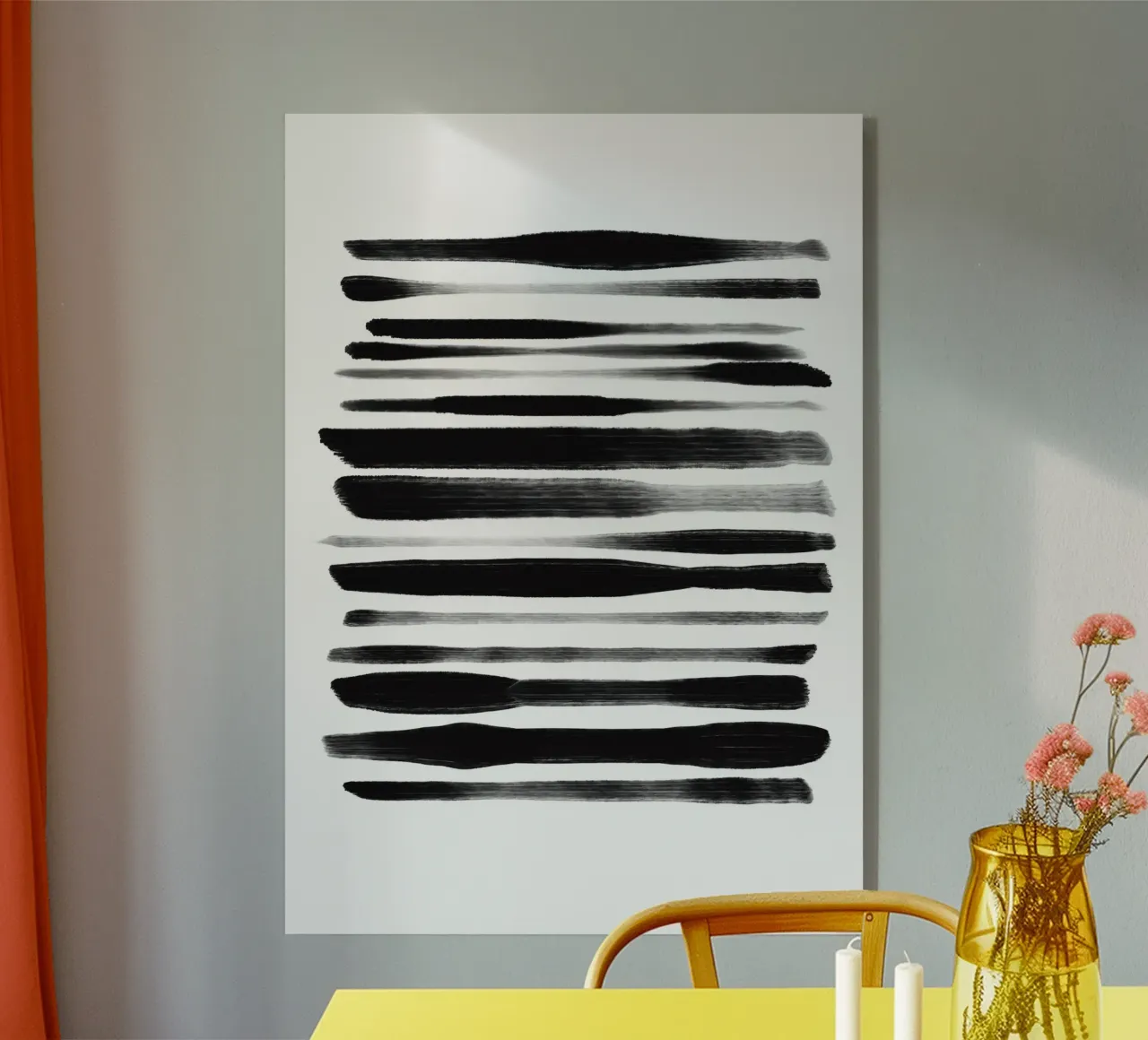 stripes Acryl-Glas von sketch_visual_studio