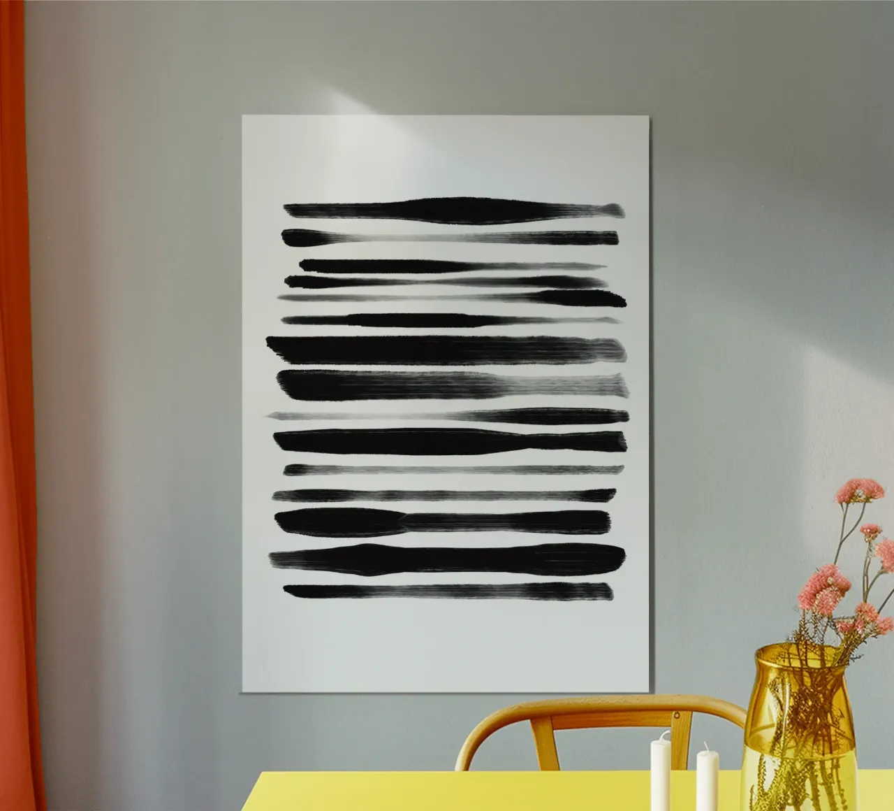 stripes poster da sketch_visual_studio