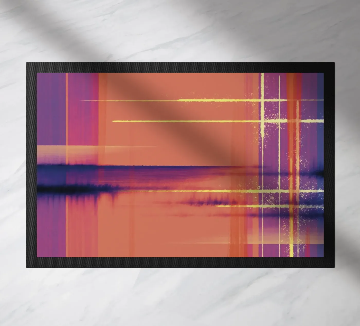 abstract Fußmatte von by elle arts