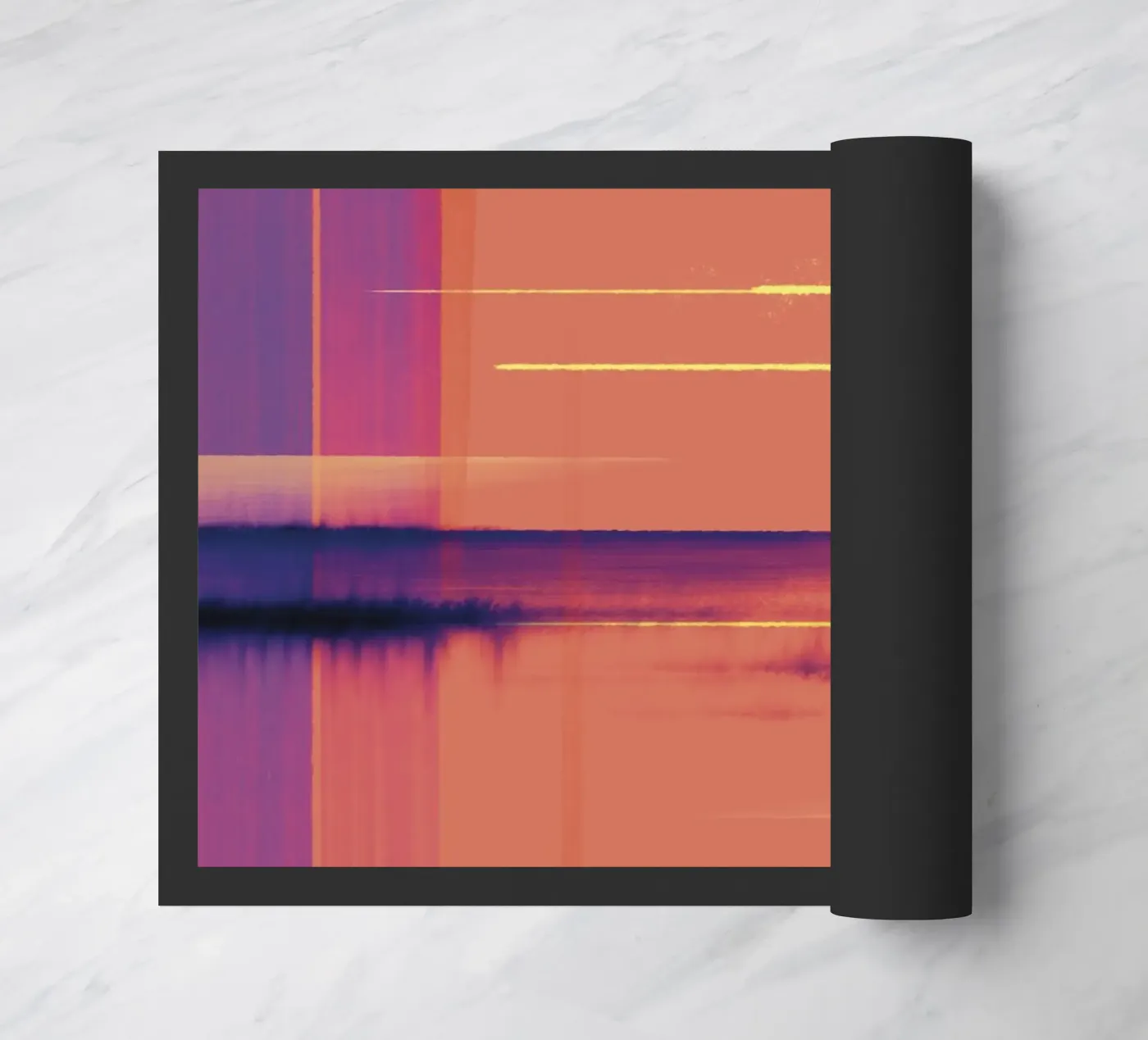 abstract Fußmatte von by elle arts