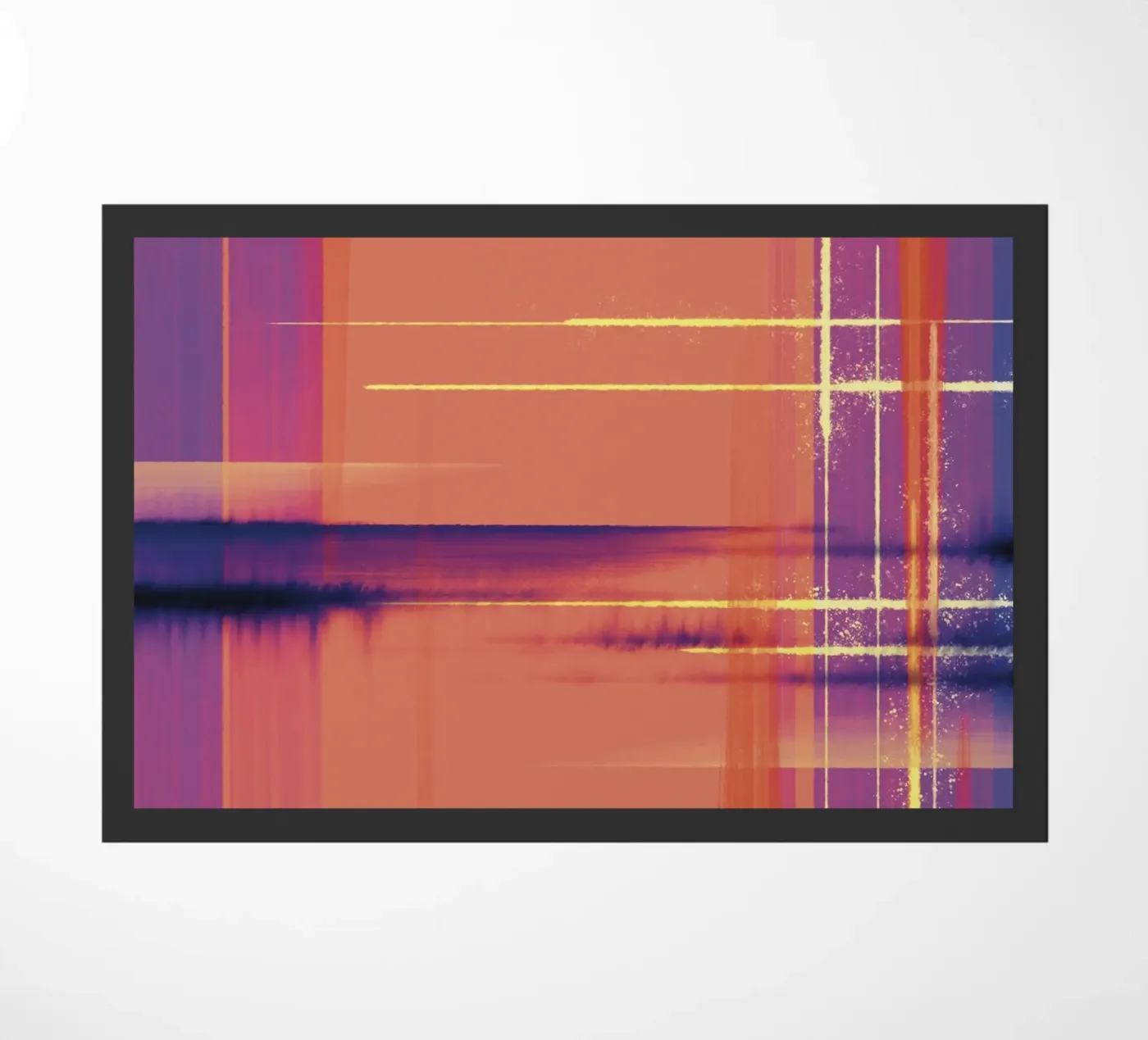 abstract Fußmatte von by elle arts