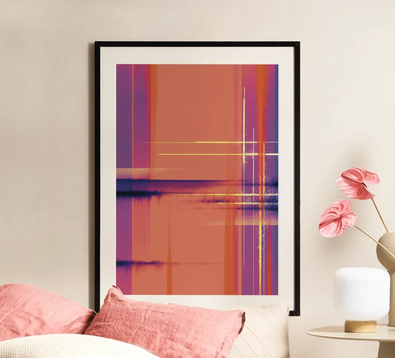 abstract poster da sketch_visual_studio