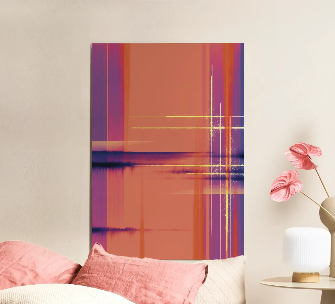 abstract poster van sketch_visual_studio