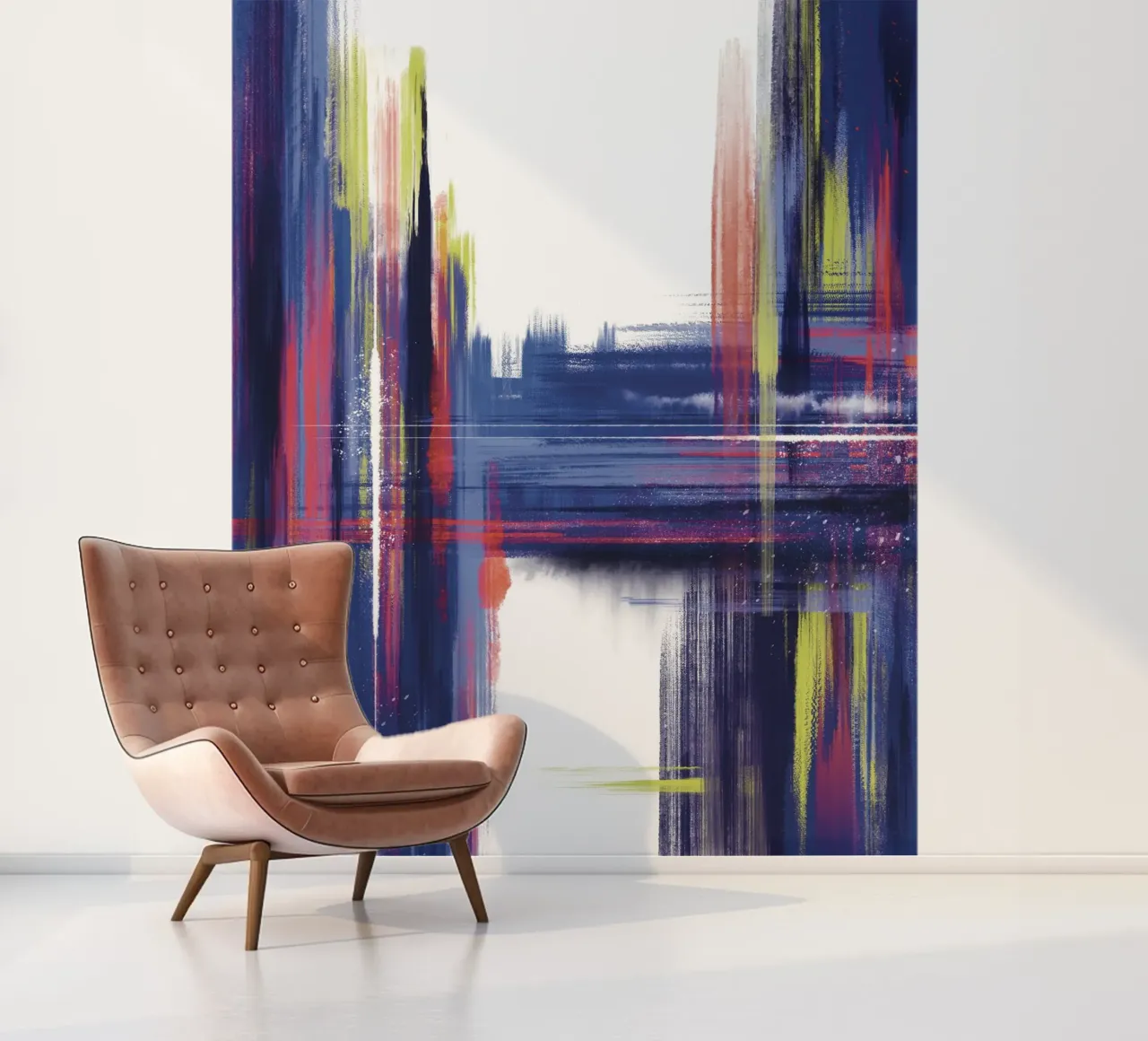 abstract fotobehang van sketch_visual_studio