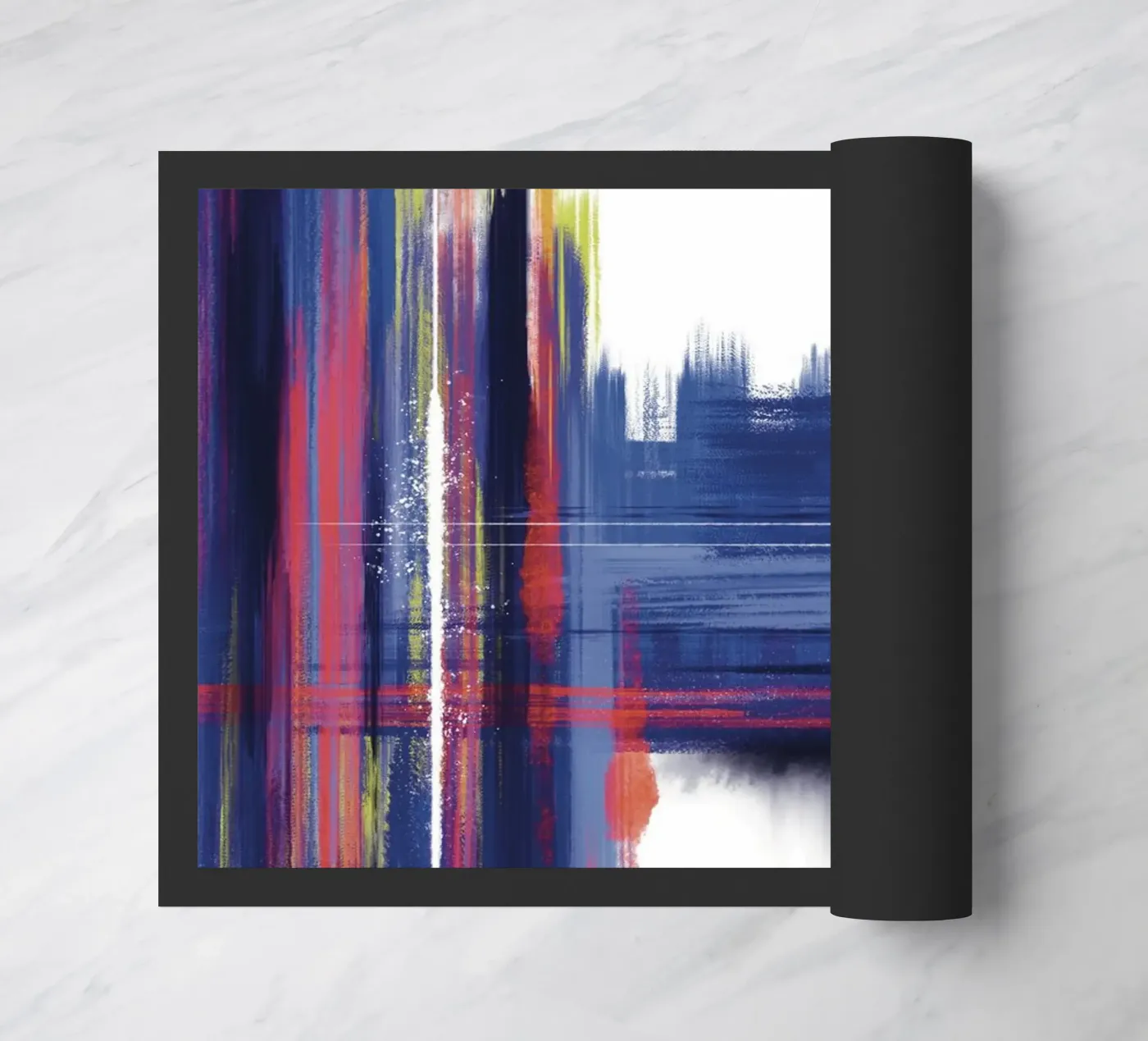 abstract Fußmatte von by elle arts