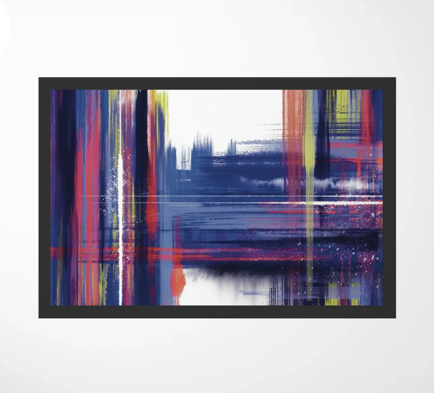abstract deurmat van by elle arts