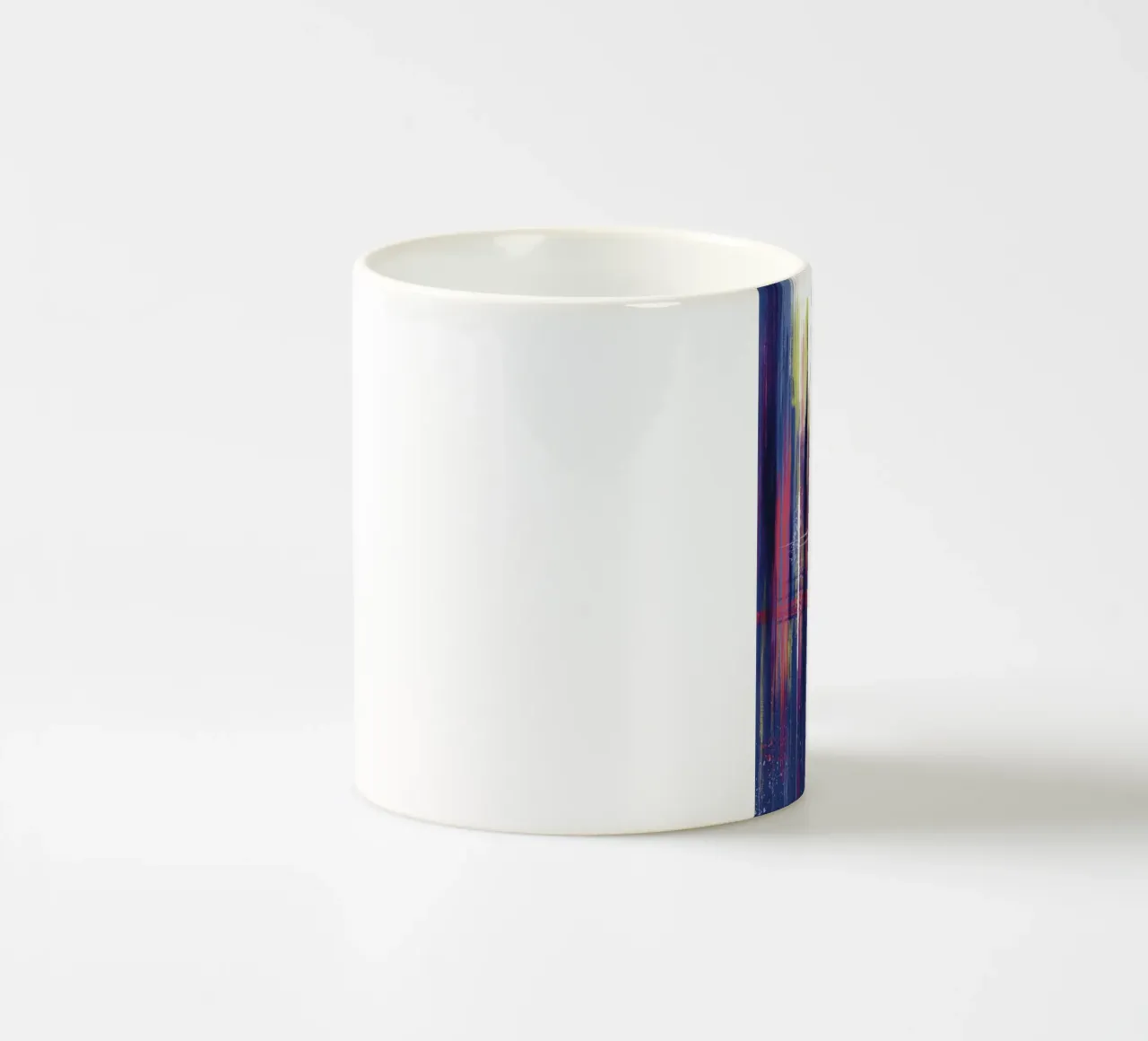 abstract ceramic mug by by elle arts