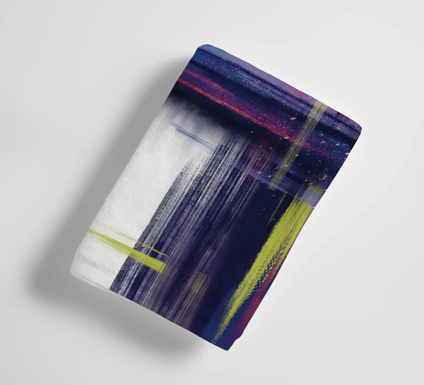 abstract badhanddoek van by elle arts