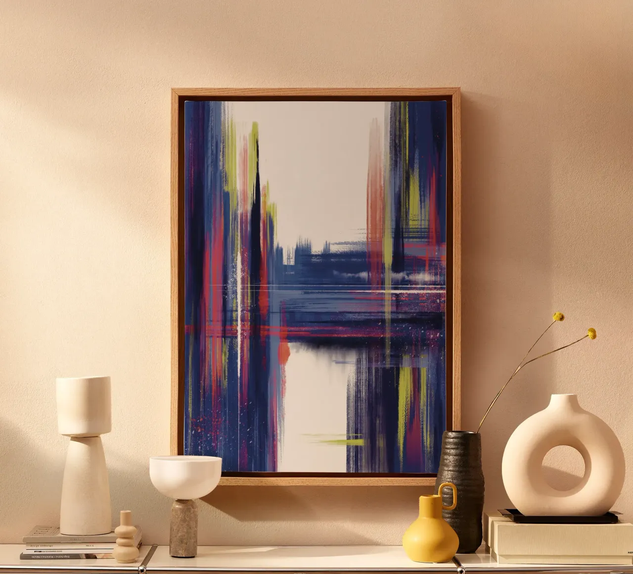 abstract tela da by elle arts