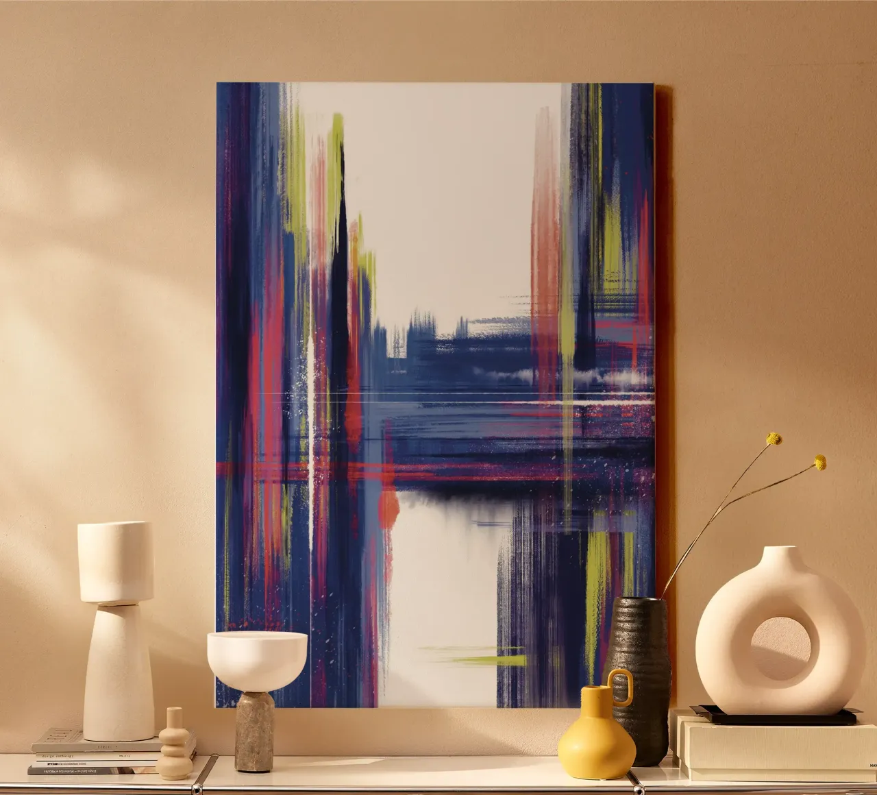 abstract tela da by elle arts