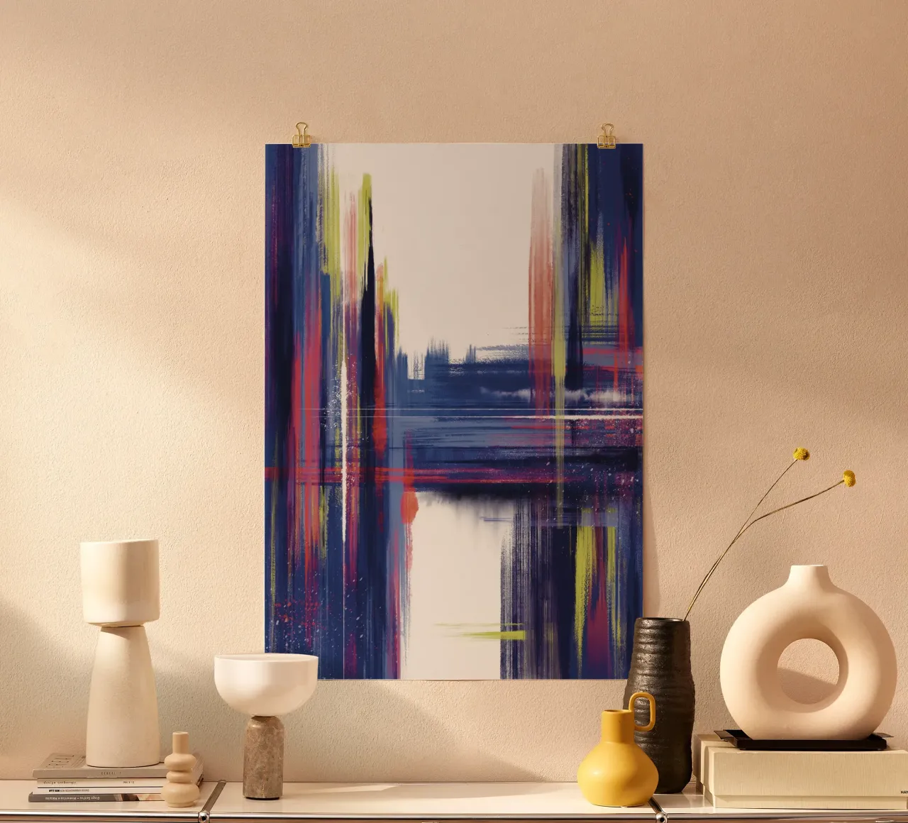 abstract poster van sketch_visual_studio