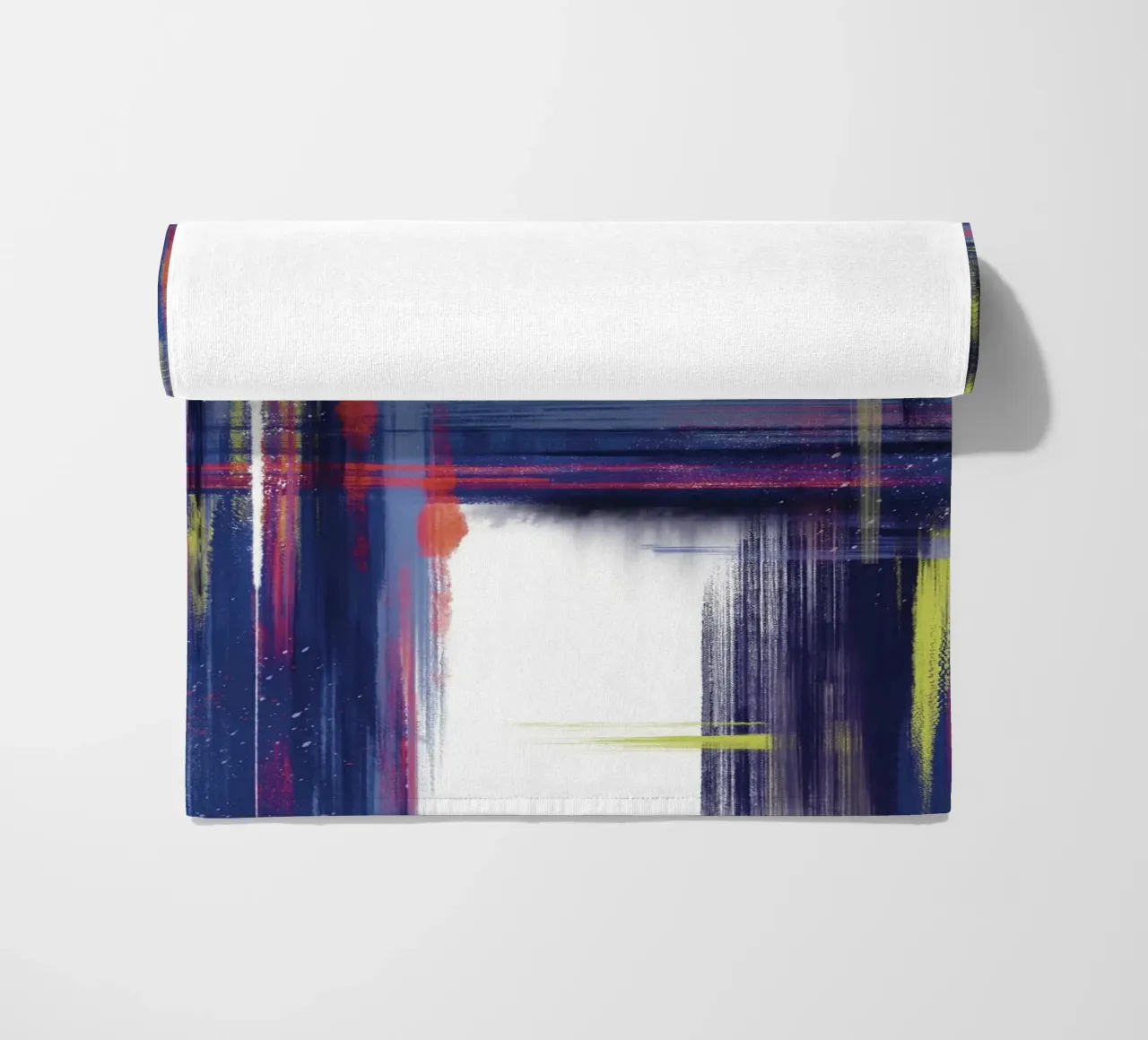 abstract strandhanddoek van sketch_visual_studio