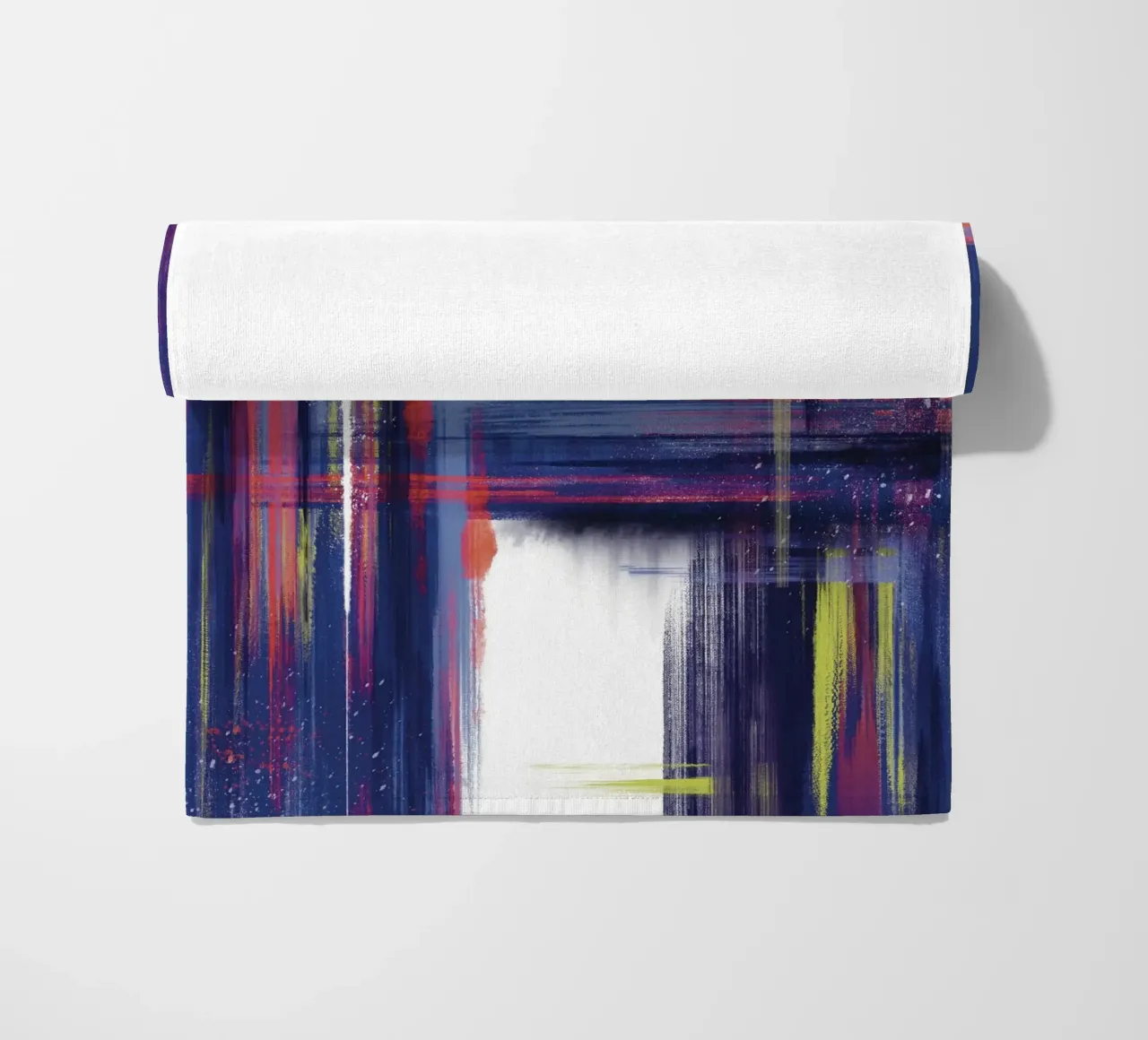 abstract strandhanddoek van sketch_visual_studio
