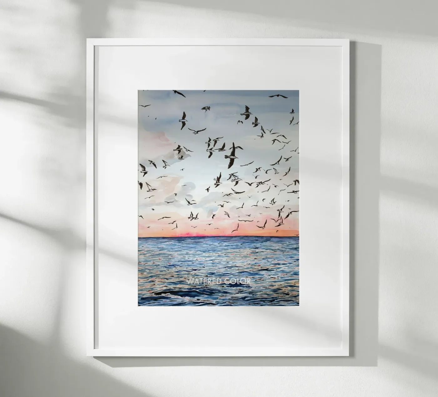 Watered Color poster da artleejisun