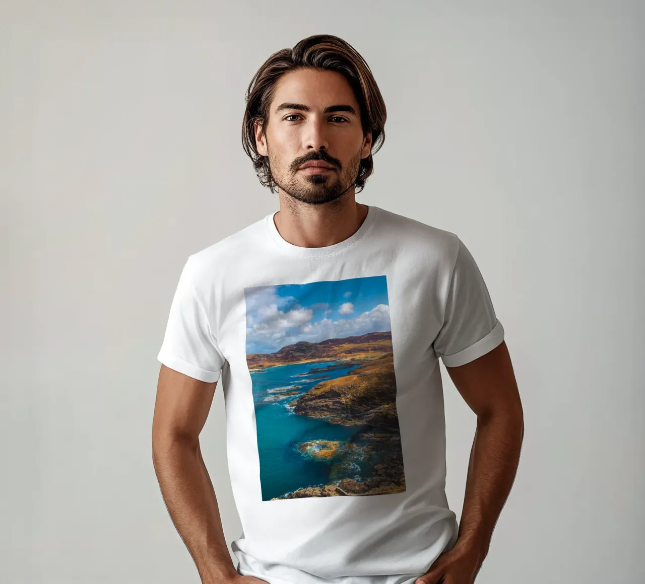 Punto Ardnamurchan t-shirt da Dave Hare Photography