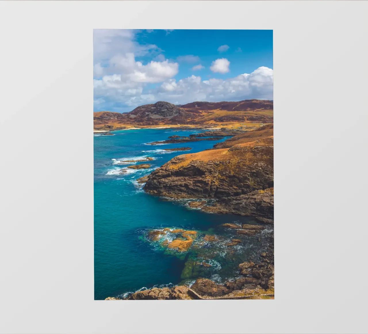Punto Ardnamurchan pellicola backlit da Dave Hare Photography