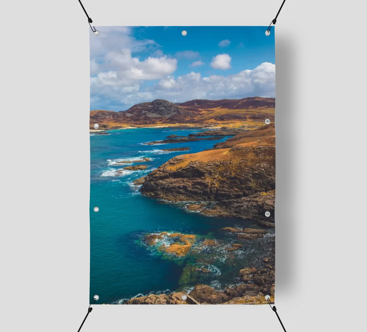 Punto Ardnamurchan telo in pvc da Dave Hare Photography