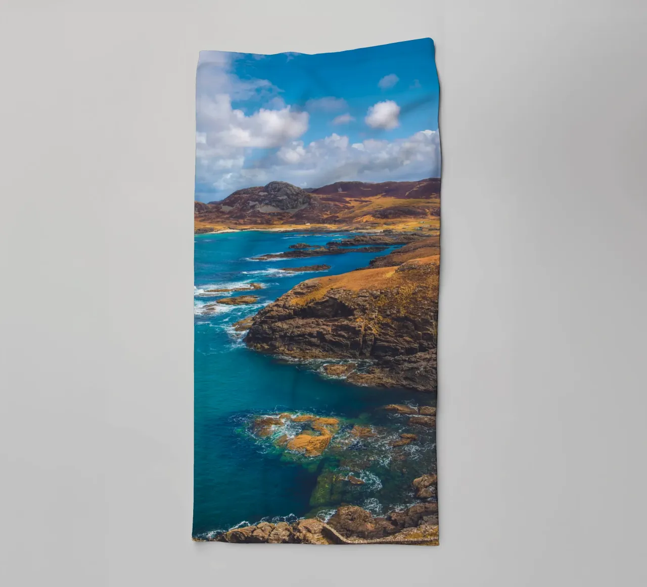 Punto Ardnamurchan asciugamano da bagno da Dave Hare Photography