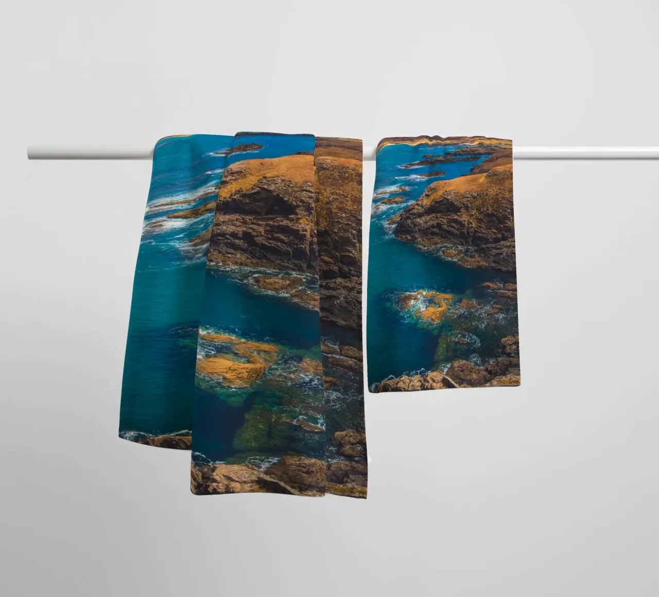 Punto Ardnamurchan asciugamano da bagno da Dave Hare Photography