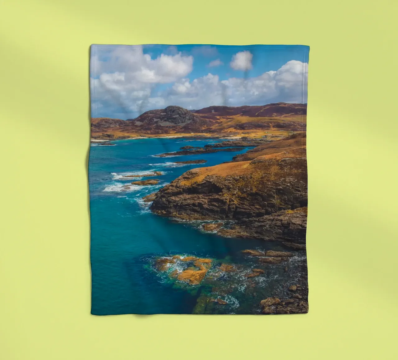 Punto Ardnamurchan coperta in pile da Dave Hare Photography