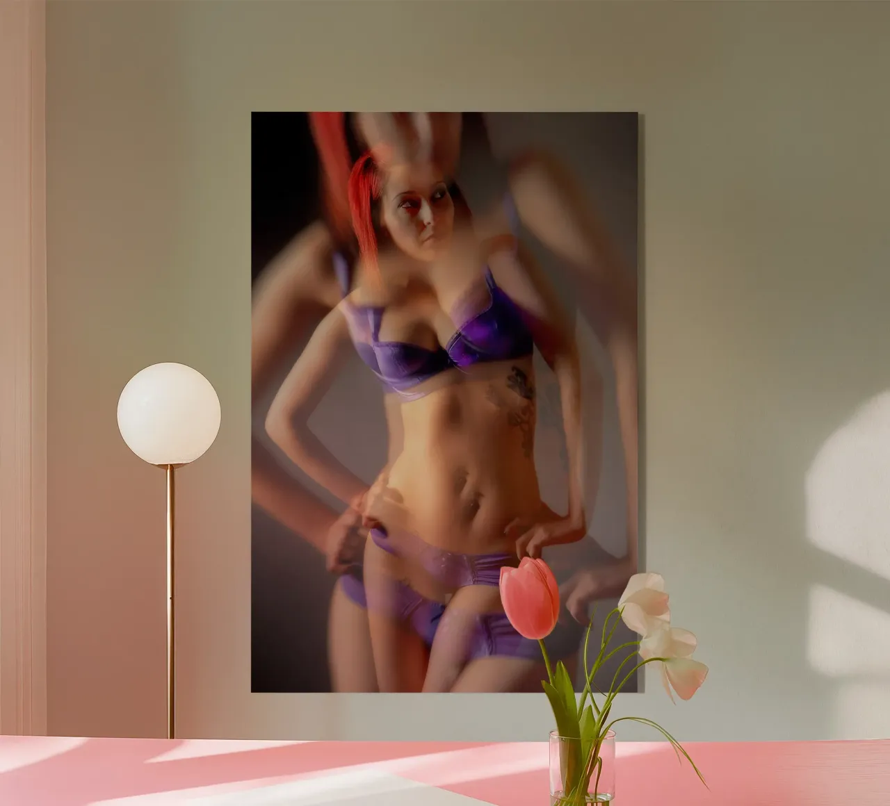 EDV in Purple Zoomed plexiglass da Dave Hare Photography
