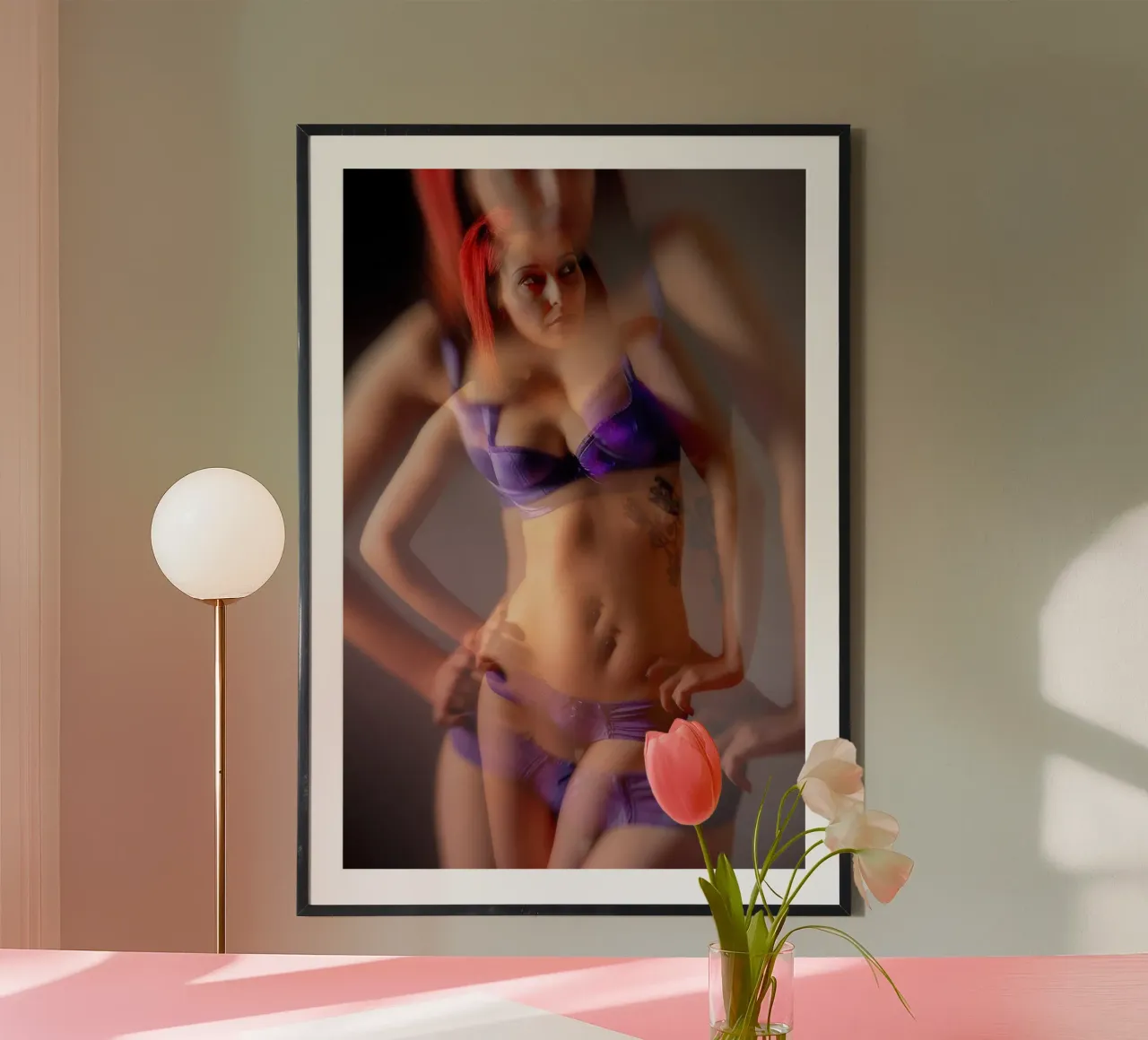 EDV in Purple Zoomed poster da Dave Hare Photography
