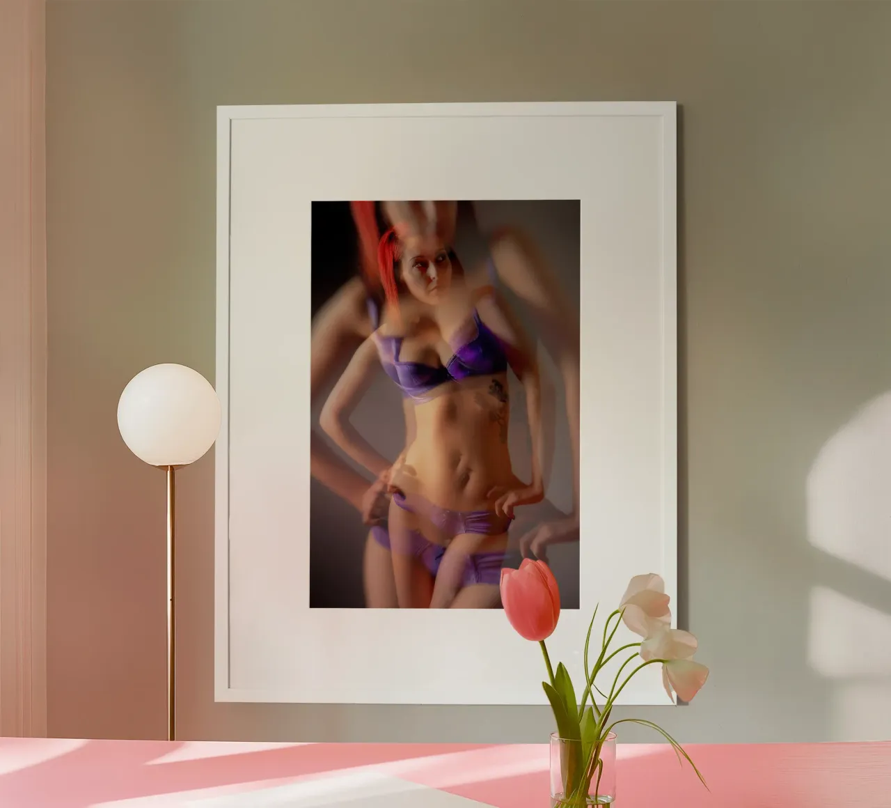 EDV in Purple Zoomed poster da Dave Hare Photography