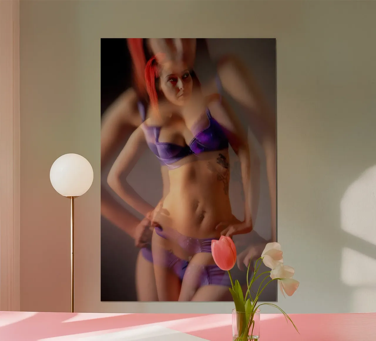 EDV in Purple Zoomed poster da Dave Hare Photography