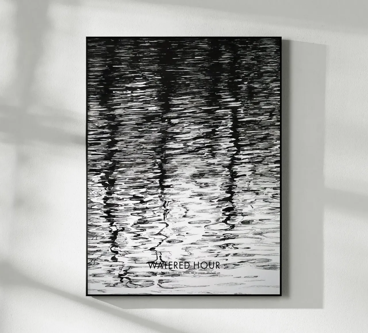 Watered Hour plexiglass da artleejisun