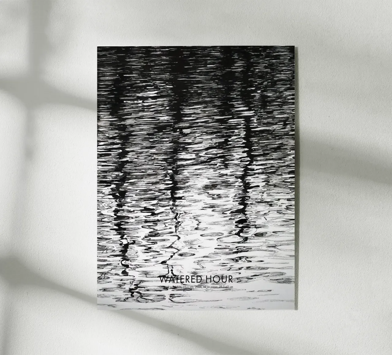 Watered Hour plexiglass da artleejisun