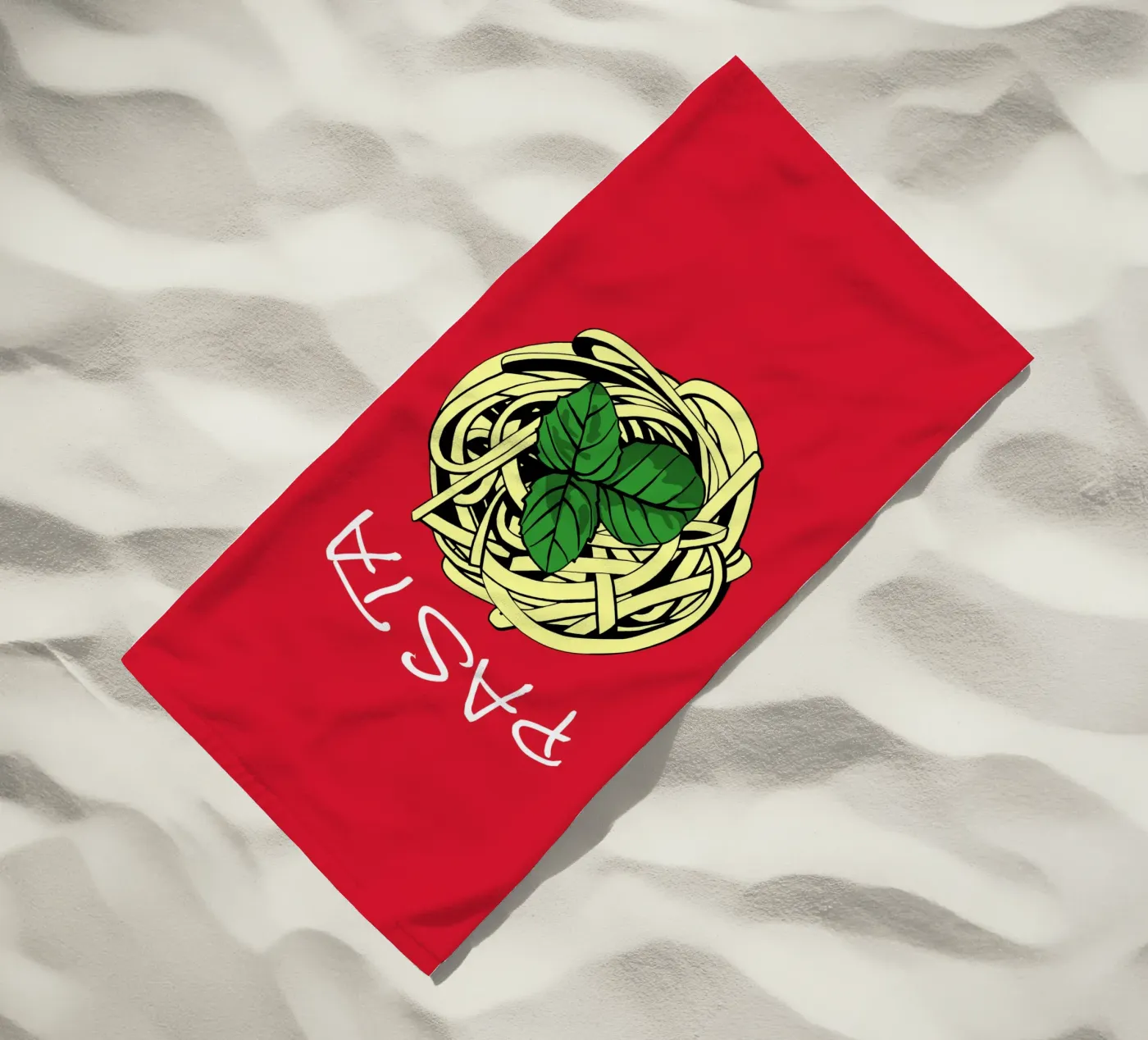 Post beach towel by meikekohls