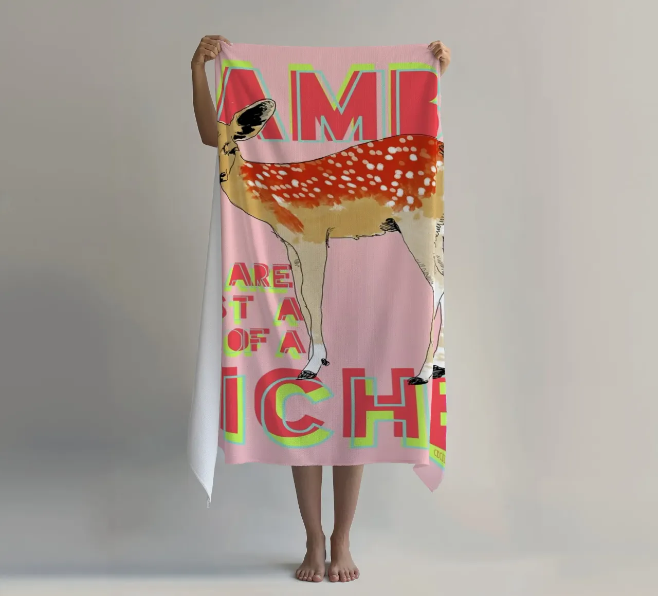 Bambi telo mare da La Belette Rose