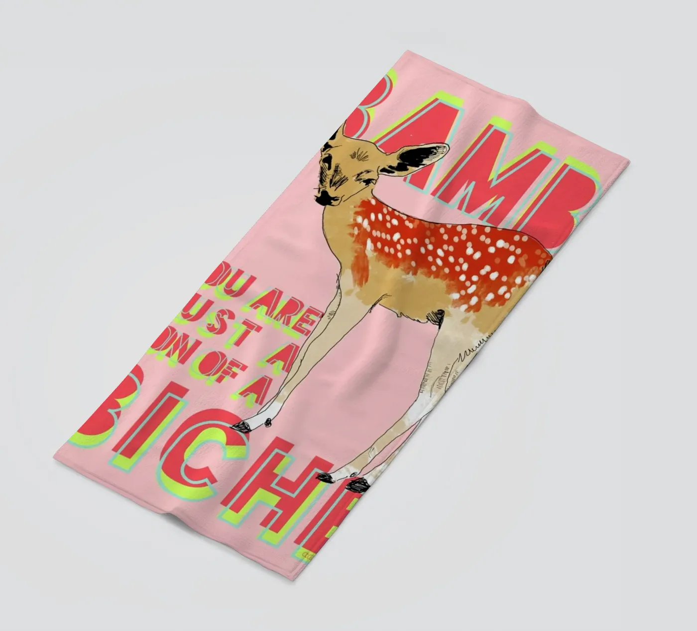 Bambi telo mare da La Belette Rose