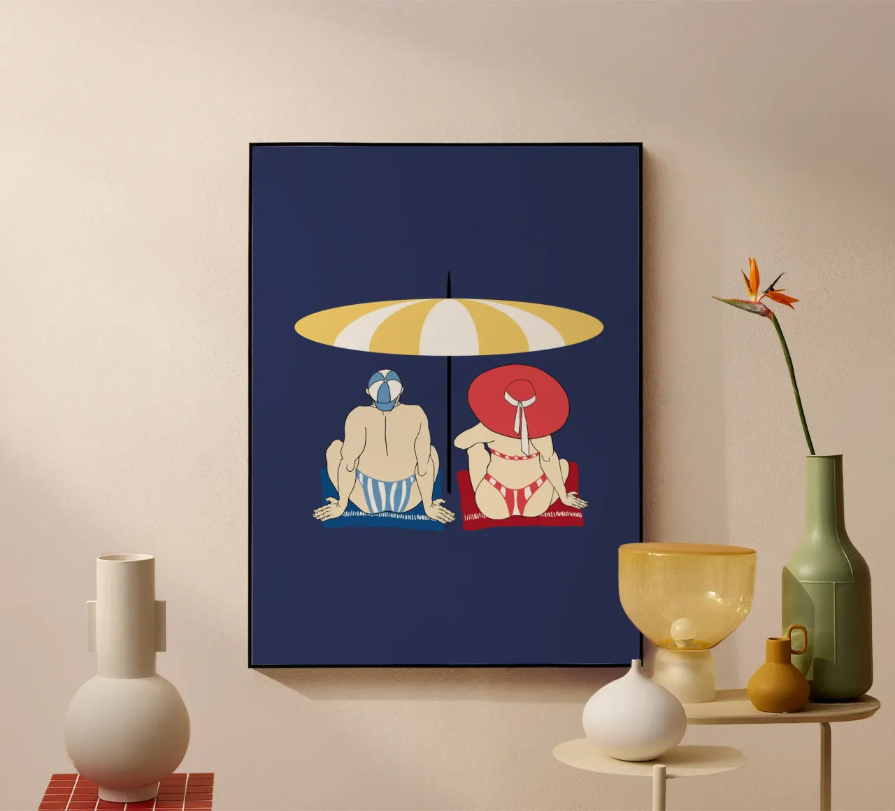 Sulla spiaggia plexiglass da meikekohls