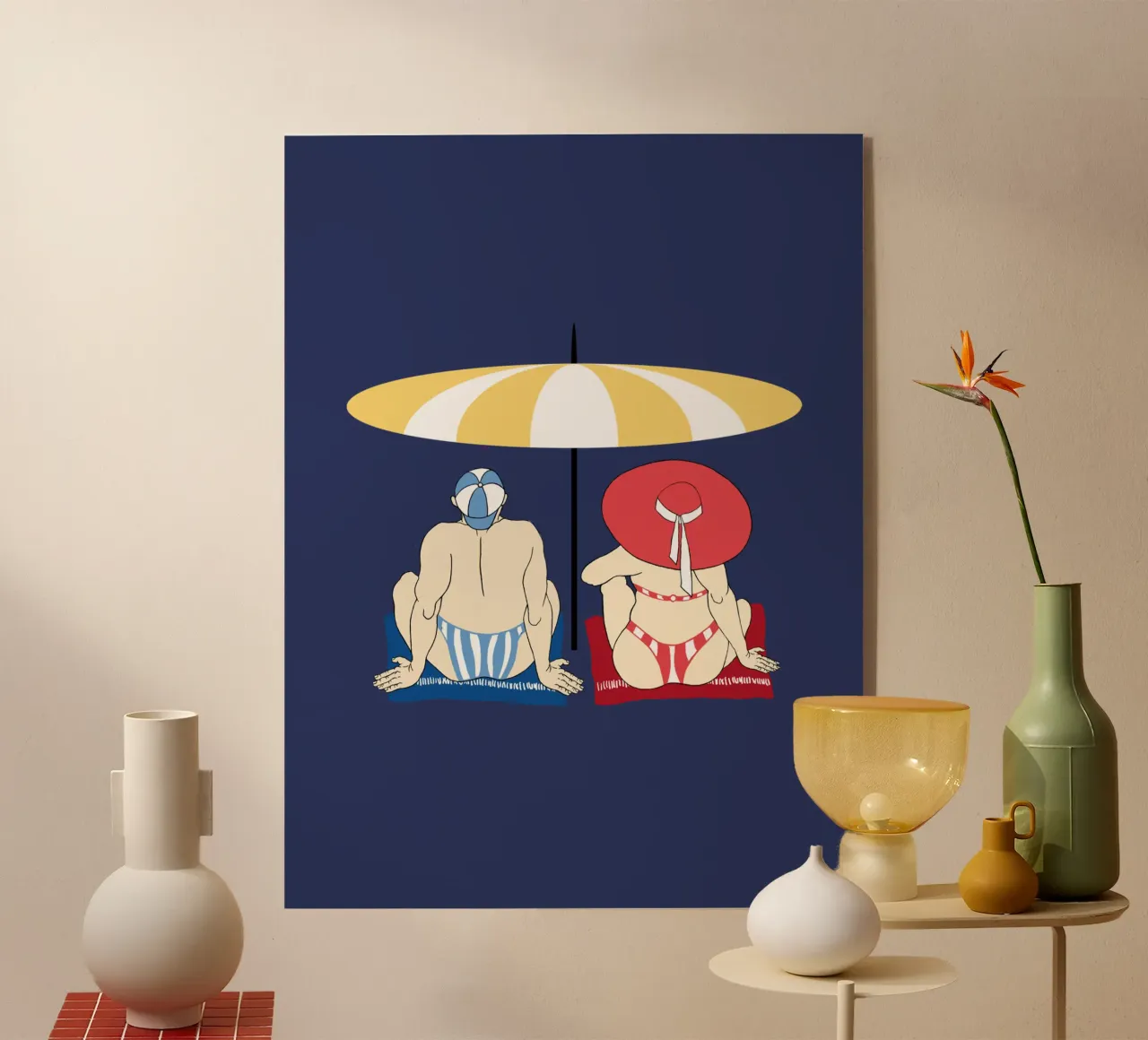 Sulla spiaggia plexiglass da meikekohls