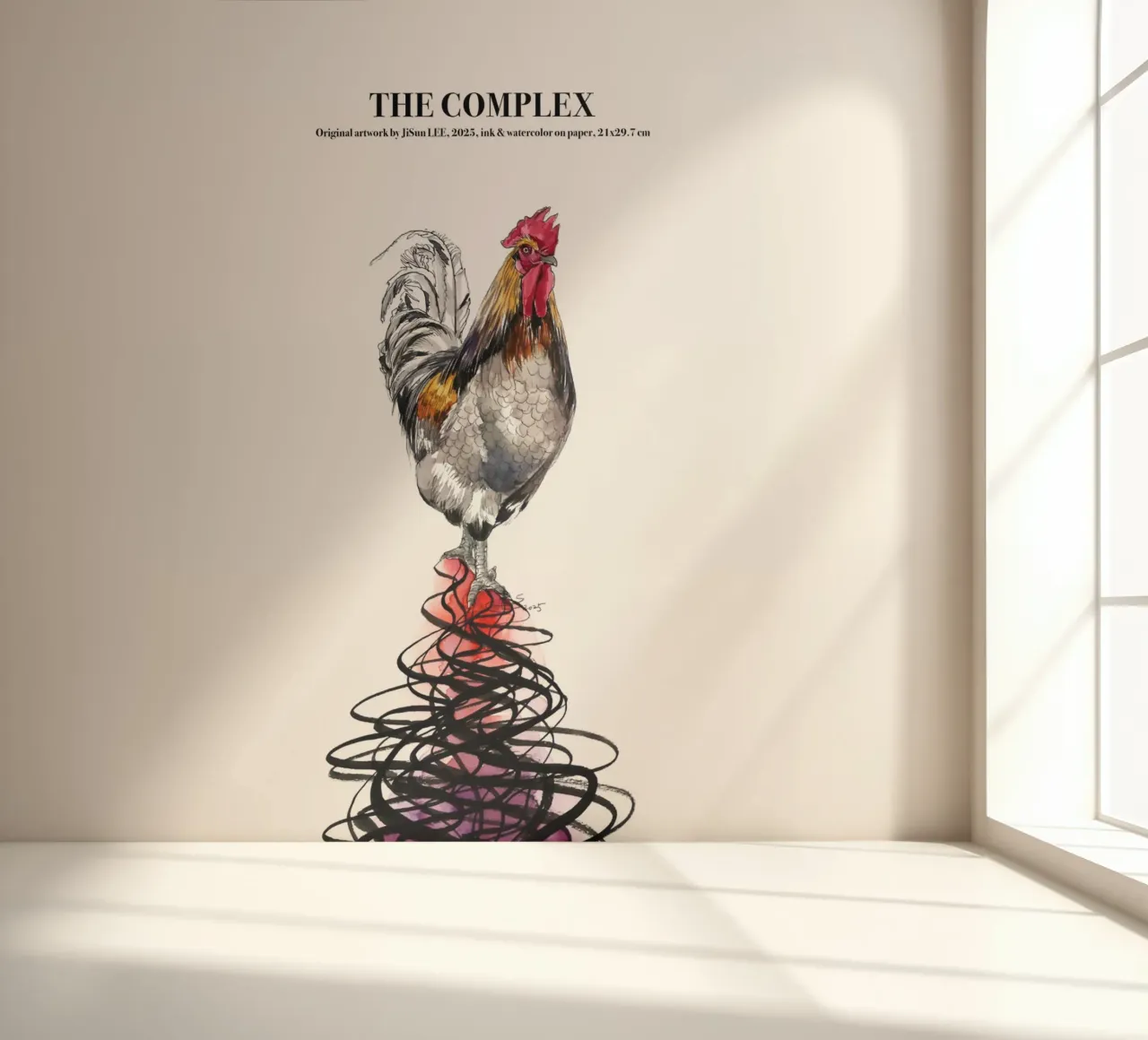 The Complex fotobehang van artleejisun