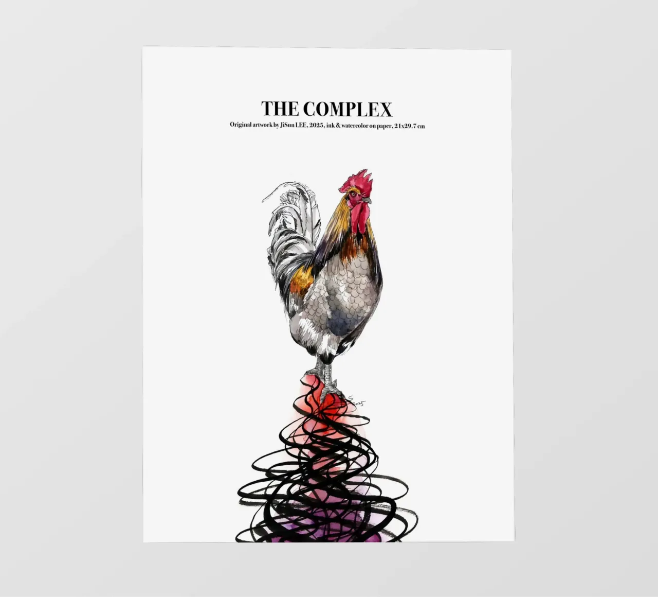 The Complex fotobehang van artleejisun