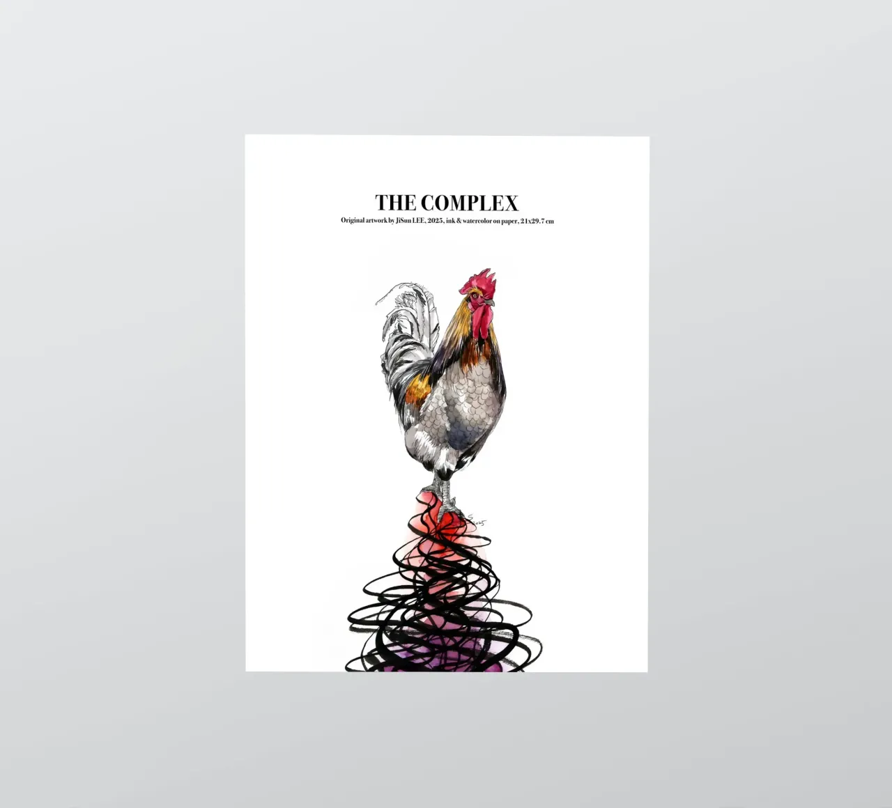 The Complex sticker van artleejisun